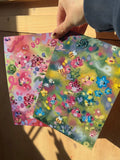 [Bundle of 3] A5 Embellished prints