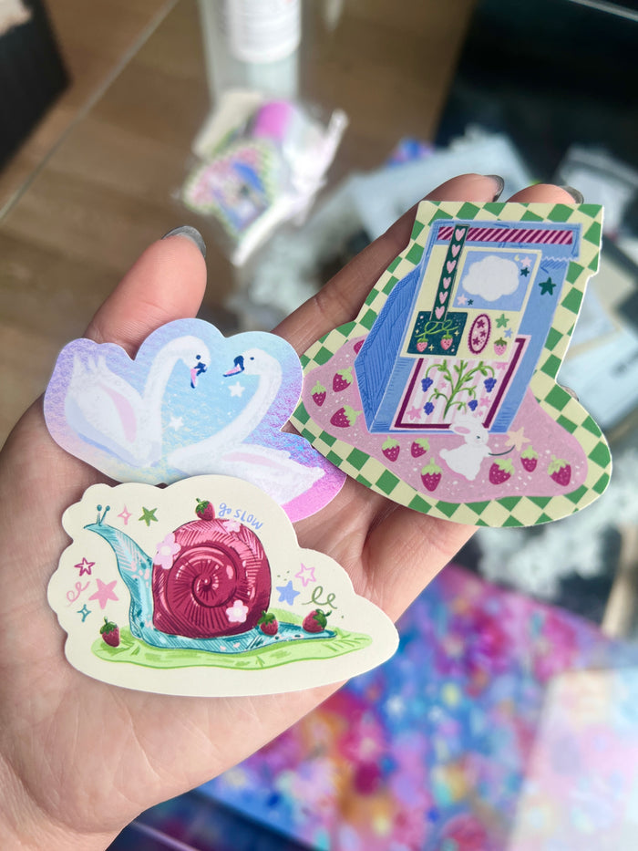 [Bundle of 3] Stickers