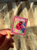[Bundle of 5] Transparent spring stamp stickers