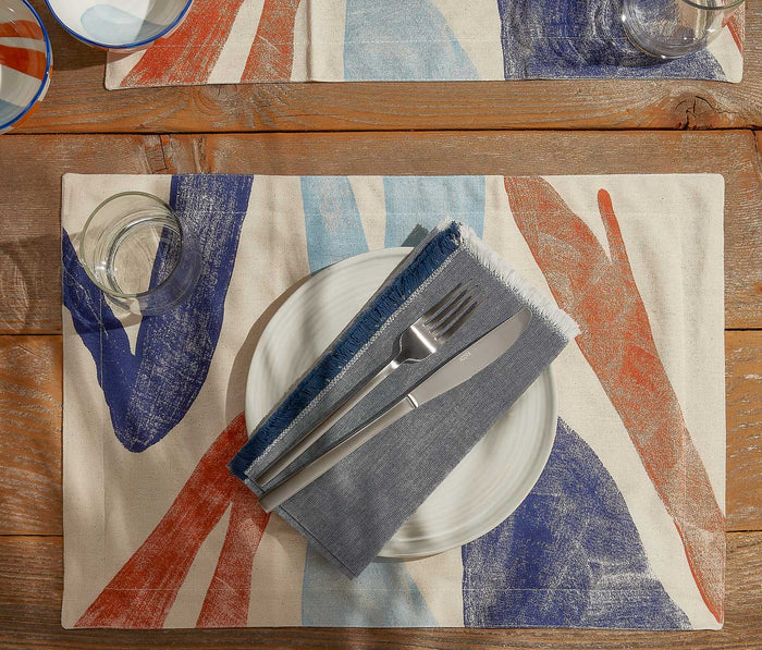Danica canvas cotton placemats - lollygag