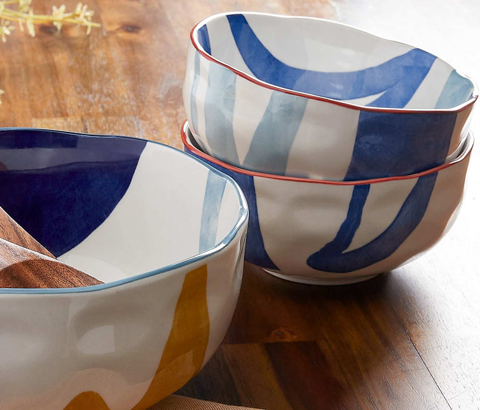 Danica Heirloom Canvas Stamped Bowls - lollygag