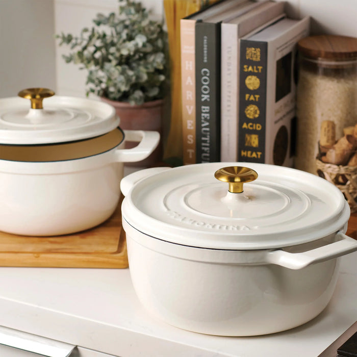 Tramontina 4 and 6 Quart Cast Iron Dutch Oven Set, Gun Metal - Detail 5