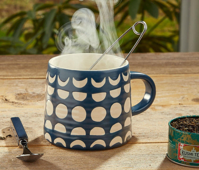 Danica Studio Celestial Navy Geo Mug - lollygag