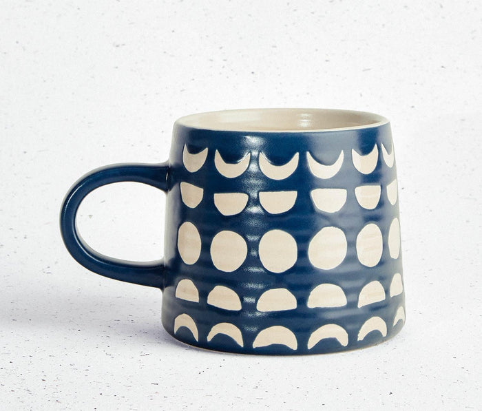 Danica Studio Celestial Navy Geo Mug - lollygag