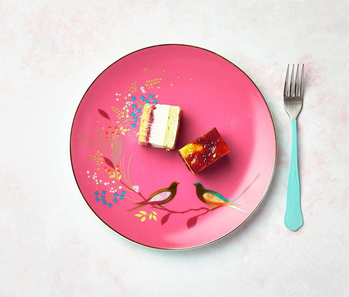 Sara Miller London plates : Set of 4 different styles - lollygagSara Miller London Plates  Dessert Fork - lollygag