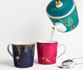 Sara Miller London Green Teapot - lollygag