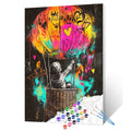 Child Pointing Sky Paint by Numbers