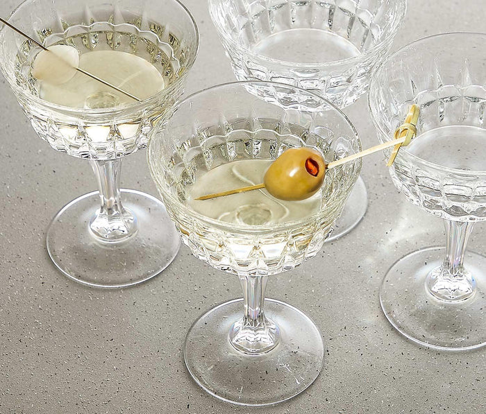 Colbert Coupe Glasses: Set of 4 - Lollygag.co