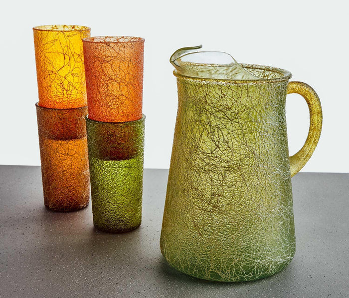 Vintage Spaghetti beverage sets