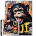 Colorful Monkey Graffiti Jigsaw Puzzle