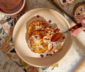 Matte Stoneware moonstone low pasta bowl-lollygag