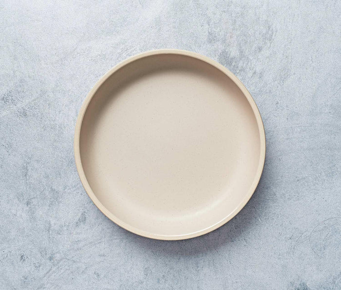 Matte Stoneware moonstone low pasta bowl-lollygag