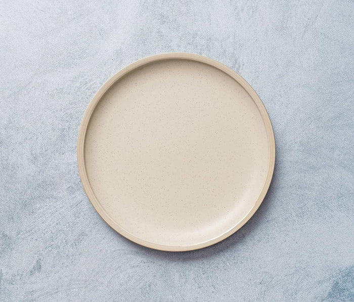 Costa Brava Matte Stoneware Cream Salad/Side Plates - Lollygag