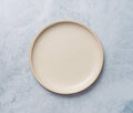 Costa Brava Matte Stoneware Cream Salad/Side Plates - Lollygag