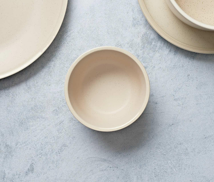Costa Brava Matte Egg Shell Side Rice Bowl Set - Lollygag