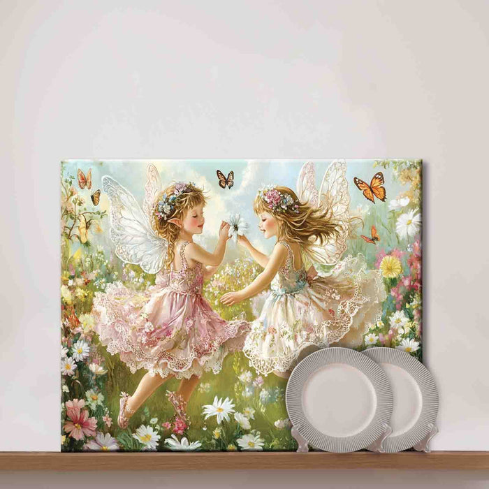 Dancing Flower Fairies Paint by Numbers