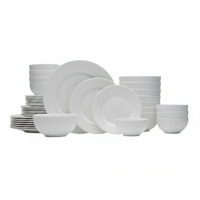 Dinnerware Kenya- Mikasa Lattice 40-Piece Bone China Dinnerware Set