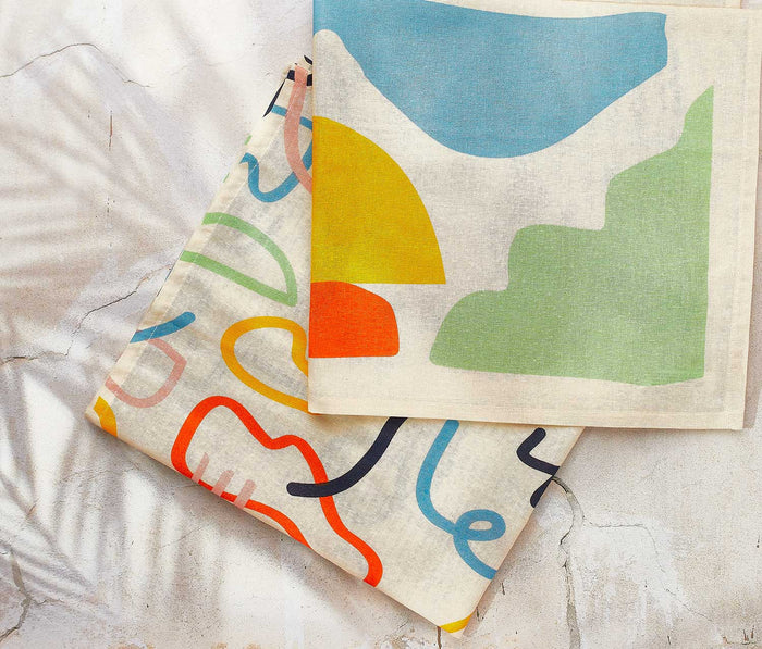 Danica Studio Doodle Flour Sack Towel Set - lollygag