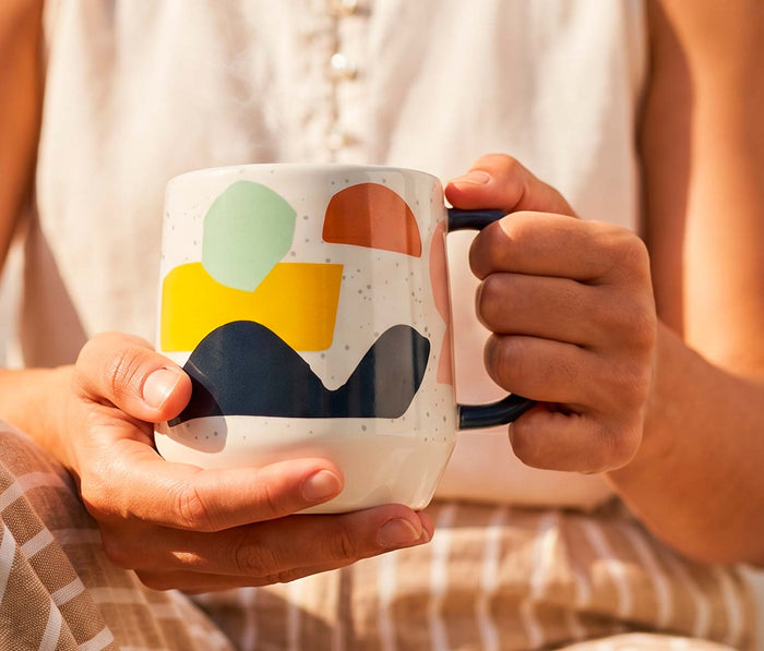 Large modern abstract mug - Lollygag