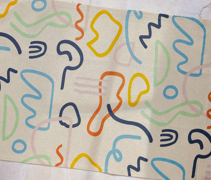 Danica Jubilee Doodle Flour Sack Dish Cotton Towels set - lollygag