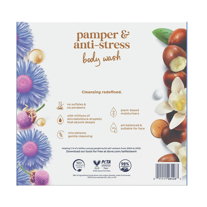 Dove Body Wash in Kenya - Pamper and Anti-Stress, 2 Pack