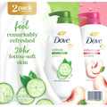 Dove Refresh & Rebalance Body Wash (2 Pack)