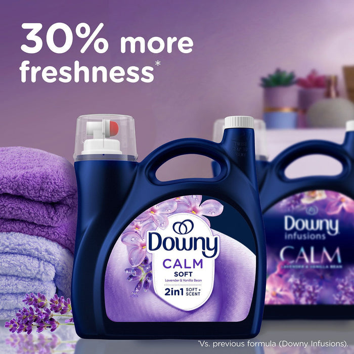 Downy Ultra Soft Calm Fabric Softener, Lavender and Vanilla Bean
