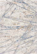 Dunes Crisscross Linear Beige Rug