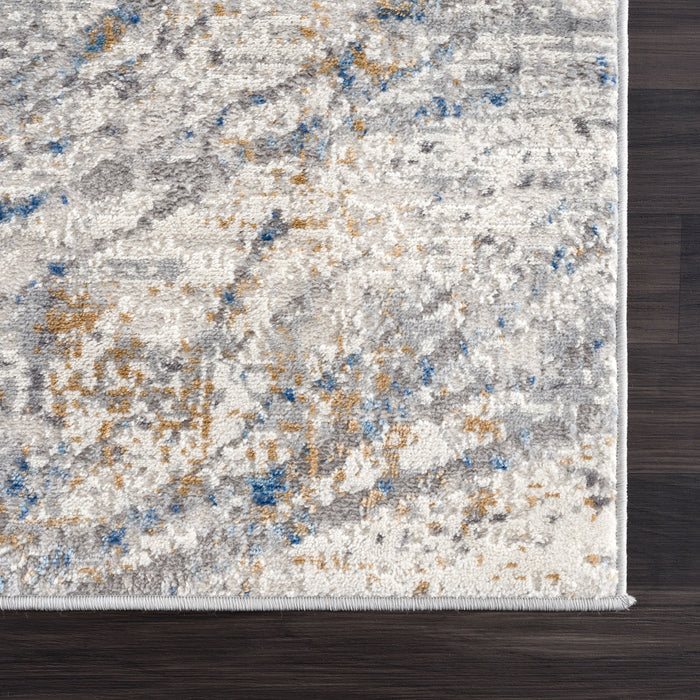 Dunes Crisscross Linear Beige Rug
