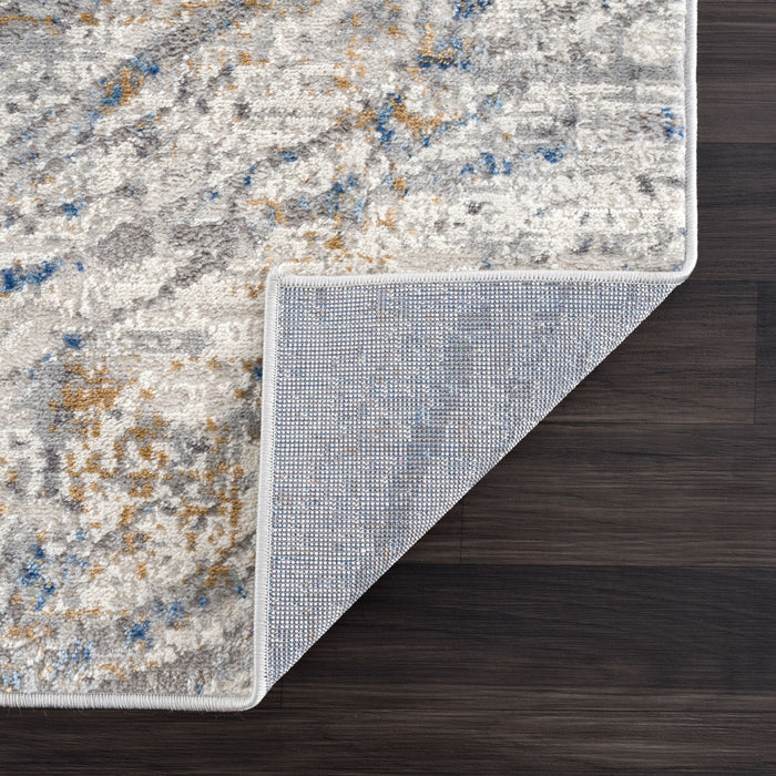 Dunes Crisscross Linear Beige Rug