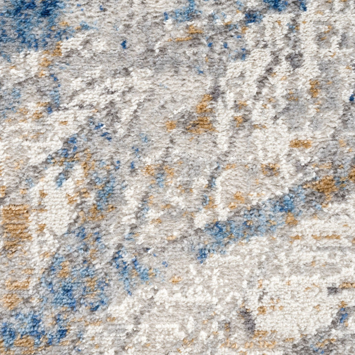Dunes Crisscross Linear Beige Rug