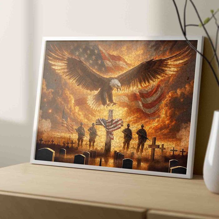 Eagle of Honor Memorial Jigsaw Puzzle