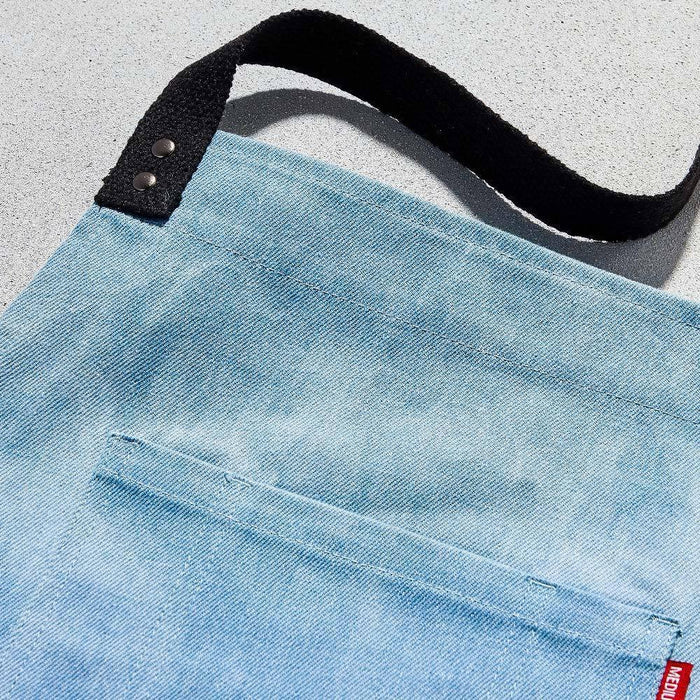 Soft Light Blue Chambray Chef Apron -unisex