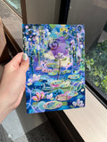 Embellished A5 ‘Of Lotuses and Lavender’ print