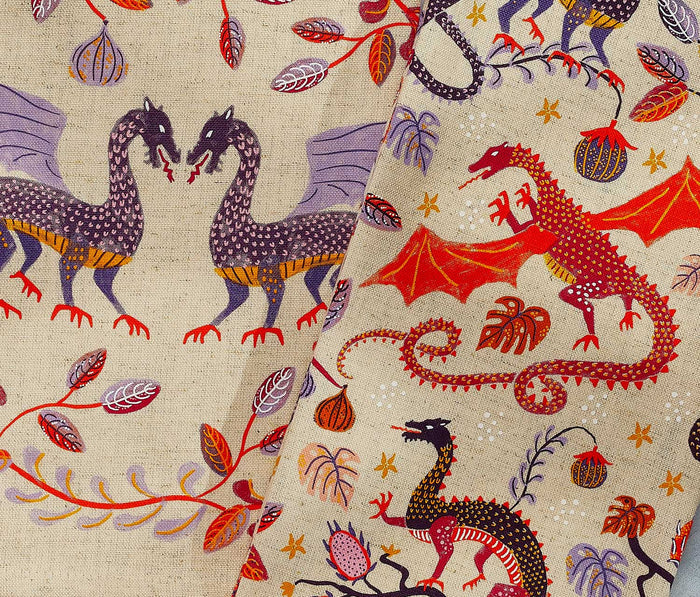 Danica Ember Dragon Dishtowels