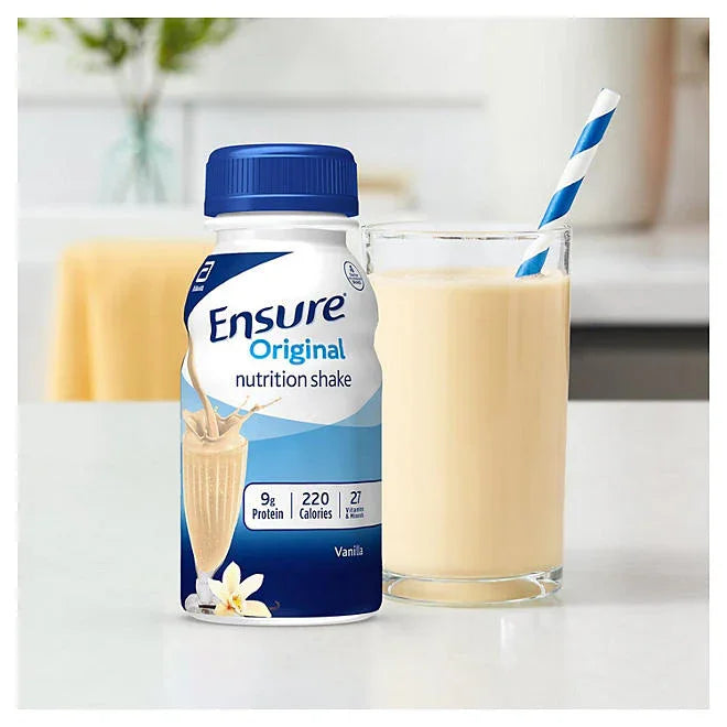 Ensure Vanilla Protein Shake, 24 Pack