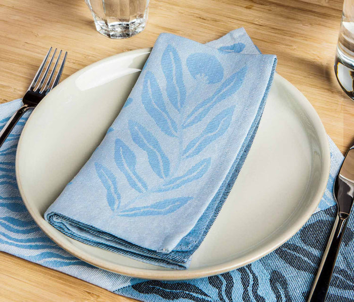 Entwine Woven Cotton Jacquard Napkins Set - Lollygag