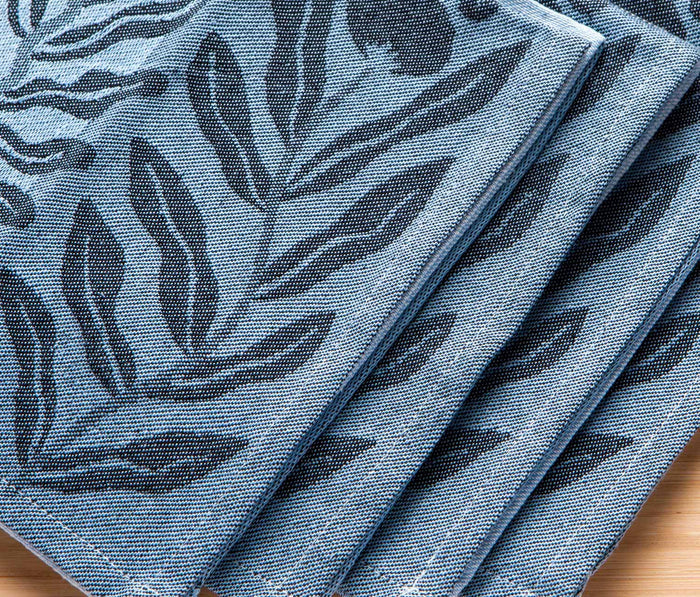 Entwine Woven Cotton Jacquard Napkins Set - Lollygag