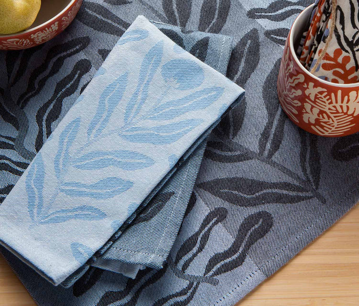 Entwine Woven Cotton Jacquard Napkins Set - Lollygag