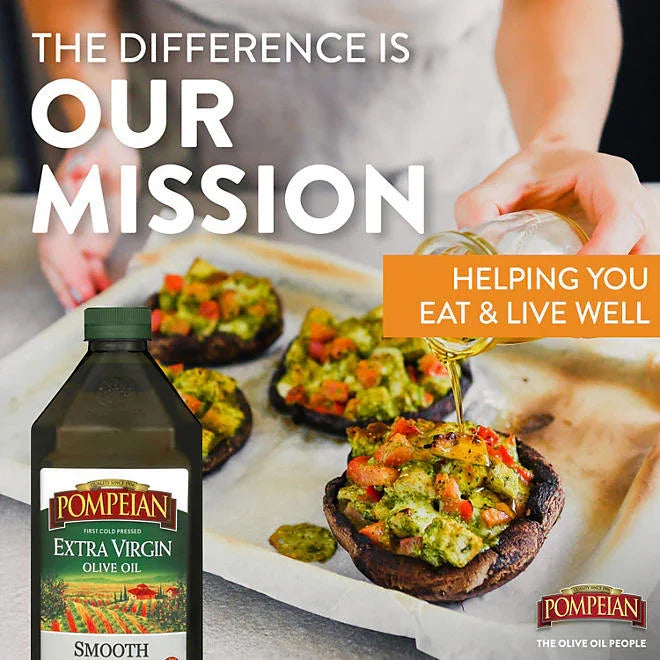 Extra Virgin Olive Oil in Kenya - Pompeian Smooth, 2 Litres