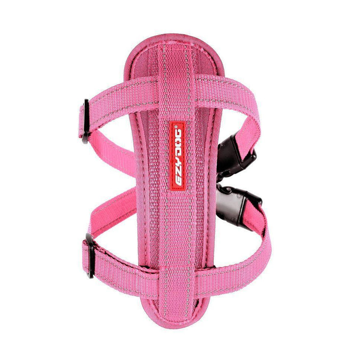 EzyDog Chestplate Dog Harness Pink Extra Large-Habitat Pet Supplies