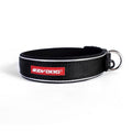 EzyDog Classic Neoprene Dog Collar Black Medium-Habitat Pet Supplies