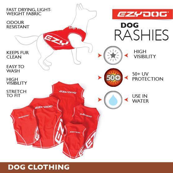 EZYDOG RASHIE 50+ UV EXTRA LARGE - Habitat Pet Supplies Altona & Chirnside Park