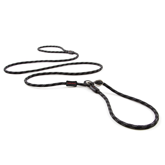 Ezydog Luca Dog Leash 6mm Lite Black-Habitat Pet Supplies