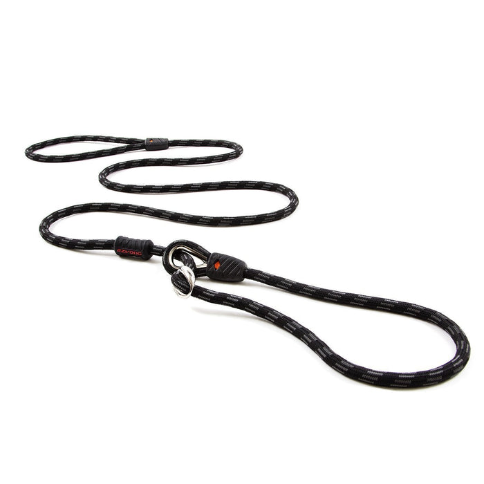 Ezydog Luca Dog Leash 8mm Black-Habitat Pet Supplies