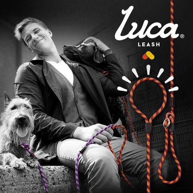 Ezydog Luca Dog Leash 8mm Black