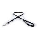 EzyDog Oxford Leather Lite Lead for Small Dogs Black-Habitat Pet Supplies