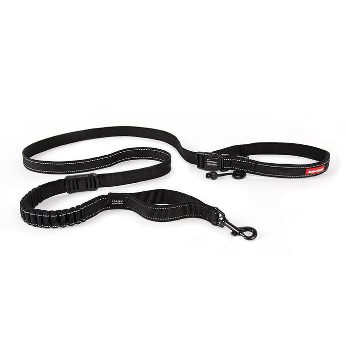 Ezydog Road Runner Dog Leash 25 Black-Habitat Pet Supplies