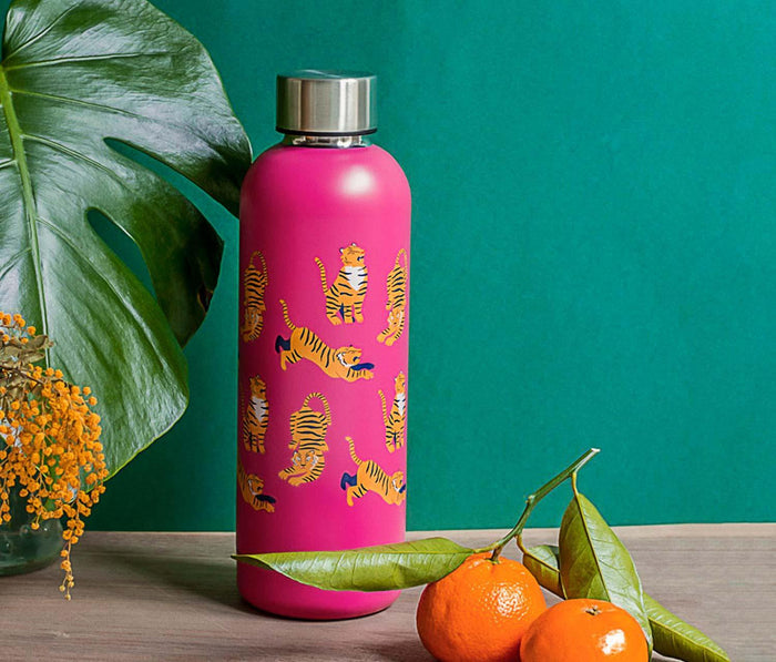 Danica Studio Fierce Stainless Steel Reusable Water Bottle - lollygag