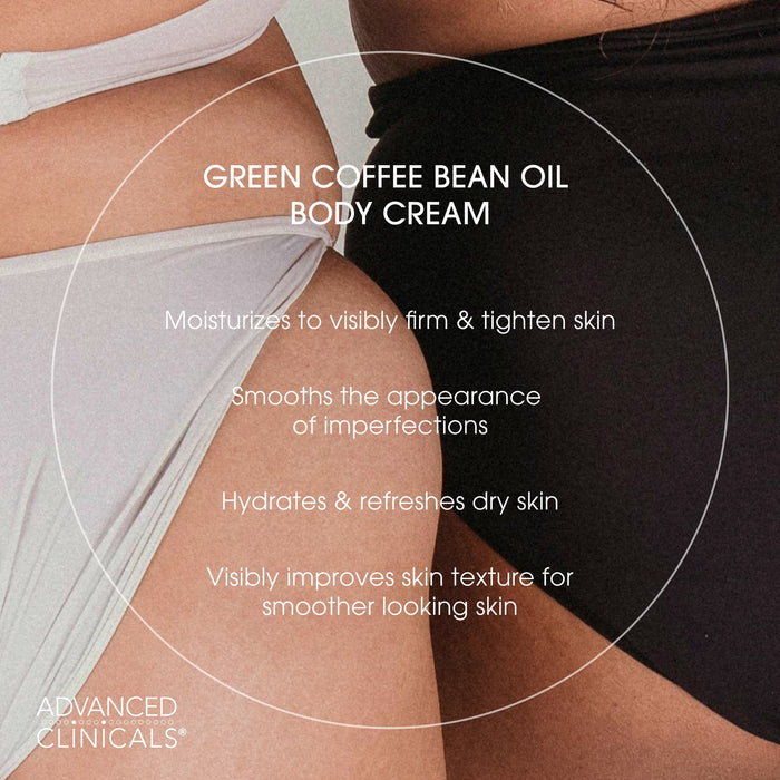 Firming Body Cream-Advanced Clinicals Green Coffee Bean Oil